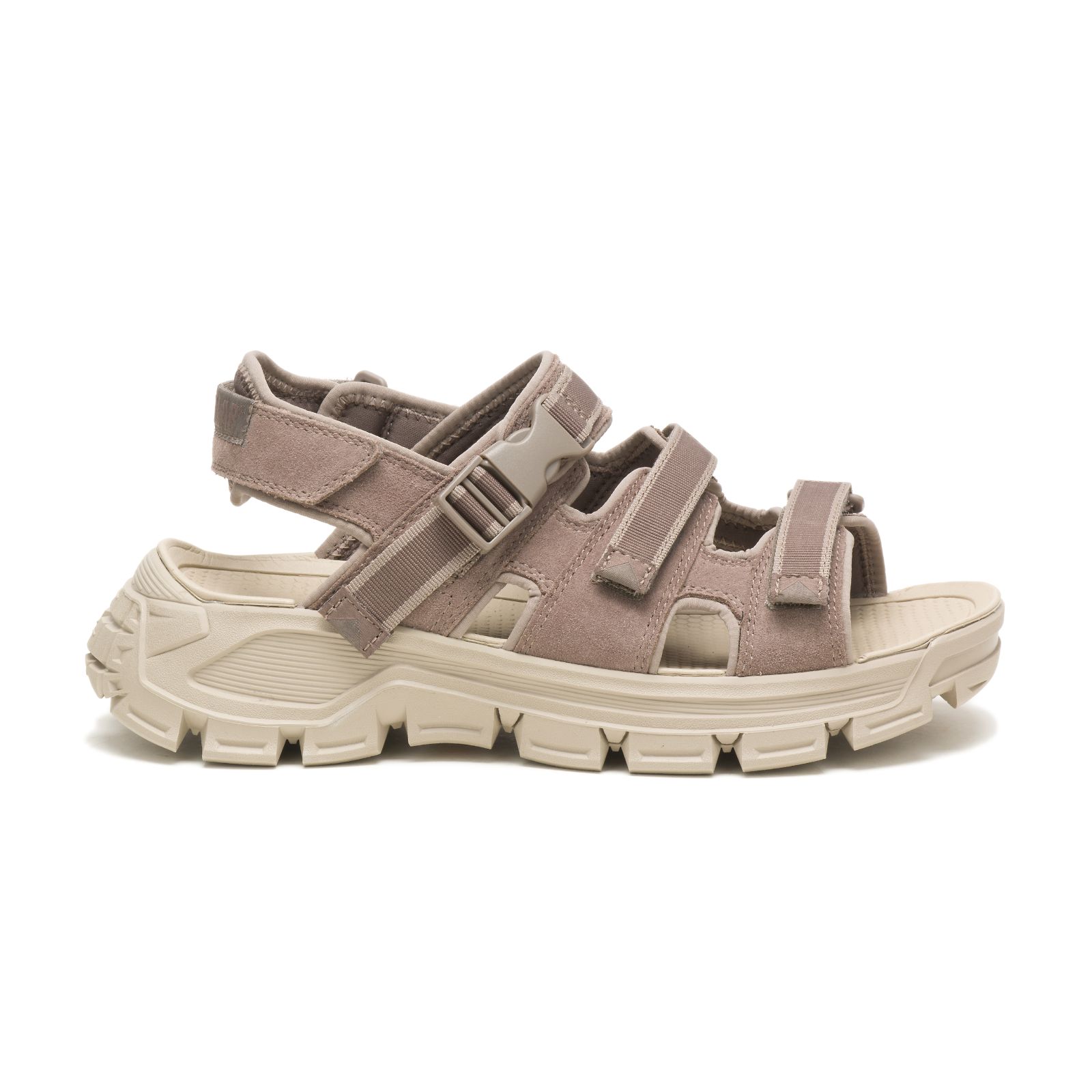 Caterpillar Progressor Buckle Philippines - Mens Sandals - Brown/Beige 39514BXLV